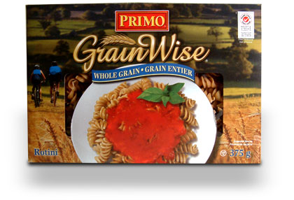 Primo Grainwise Pasta  Primo Whole Wheat Rotini  